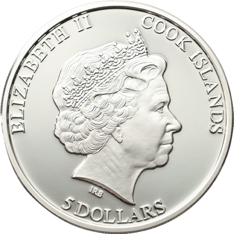 A unique 1 ounce silver coin Tina Maze 2013