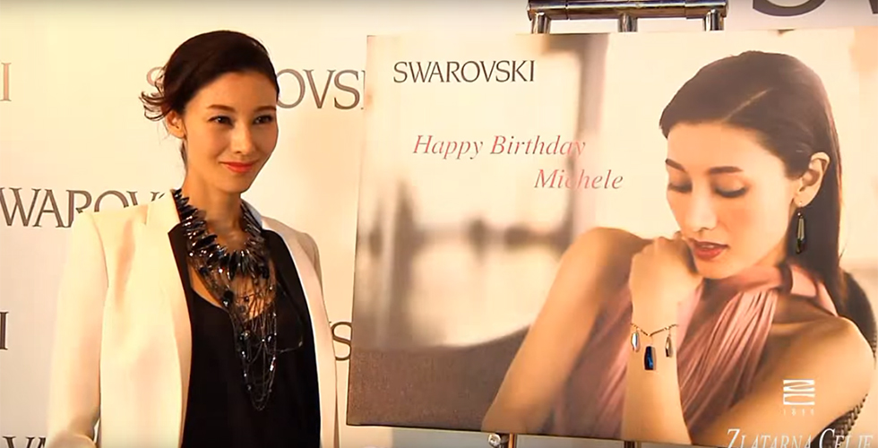 Lencia jewellery - Reflection of the dark worn by Michelle Reis