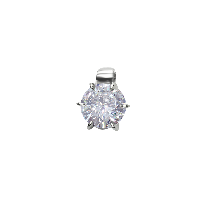 Pendant from the SOLITAIRE collection with a 1 ct. cut diamond for which indicative prices from EUR 10,700 apply. For the exact price fill out the online form, since the price depends on the purity and colour of the cut diamond. 